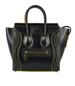 Luggage Handbag, Leather, Black, S-CU4196, DB, 3*